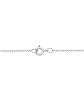 Diamond Heart 18" Statement Necklace (1/4 ct. t.w.) in 14k Tri-Color Gold