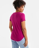 Style & Co Women's Graphic Print Short-Sleeve T-Shirt, Exclusively at Macy's