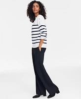 On 34th Women's Buttoned-Shoulder Sweater