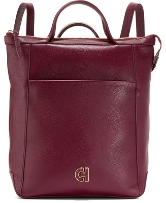 Cole Haan Grand Ambition Small Convertible Leather Backpack