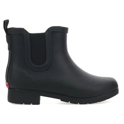 Womens Delridge Faux Fur Chelsea Rain Boot