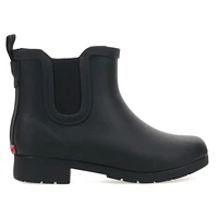 Womens Delridge Faux Fur Chelsea Rain Boot