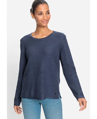 Olsen Women's Rib Knit Pullover