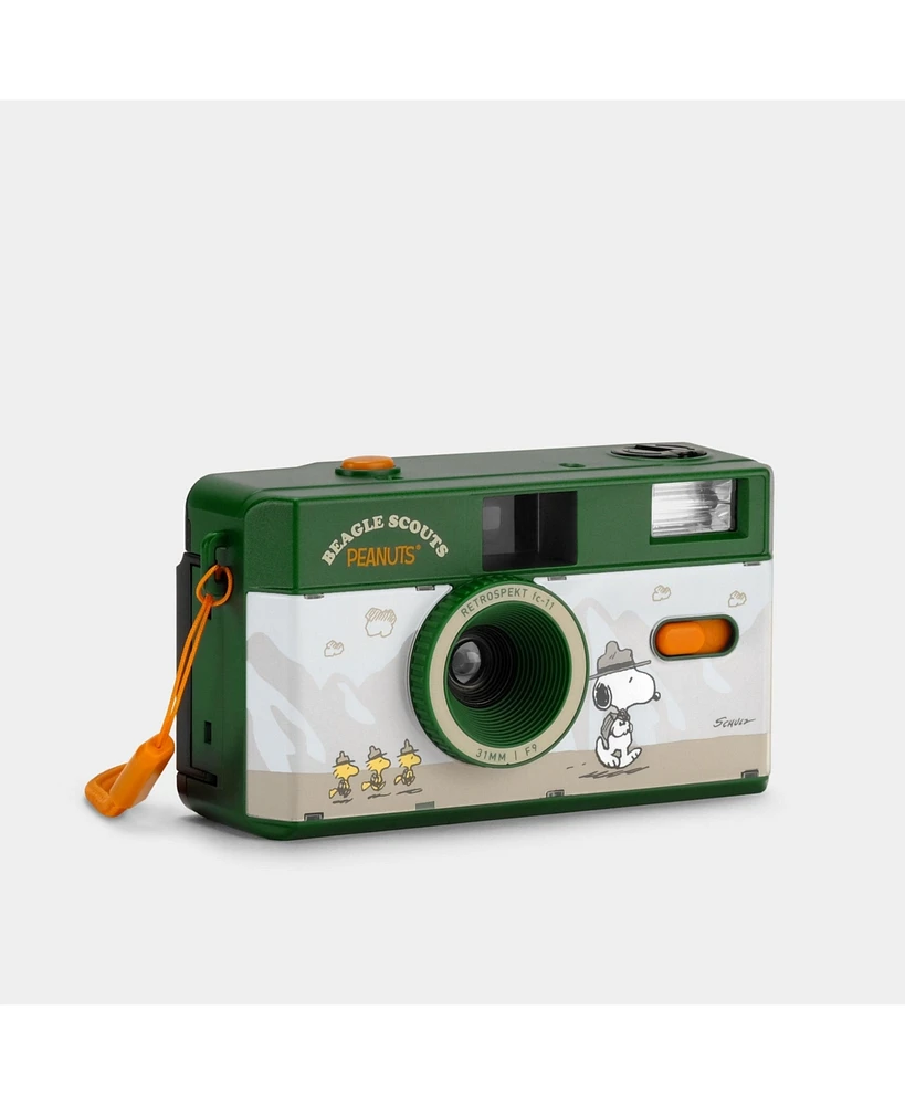 Retrospekt Peanuts Beagle Scouts Fc-11 Reusable 35mm Camera