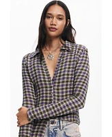 Desigual Women's Plaid shirt