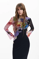 Desigual Women's Floral midi dress