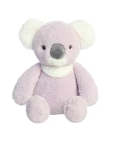 ebba Large Kipz Koala Contemporary Jungle Vibrant Baby Plush Toy Purple 13"