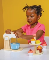 Mentari Toys Wooden Cake Mixing Set