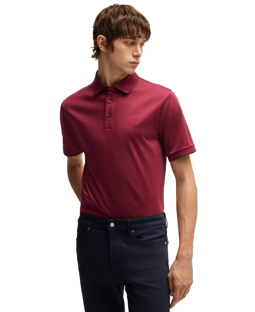 Hugo Boss X Porsche Men's Logo Detail Polo