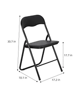 Gaomon Folding Chairs with Padded Seats