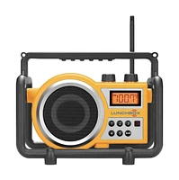 Sangean Lb-100 Compact Am And Fm Lunchbox Ultra Rugged Radio