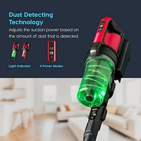 Iris Usa Cordless Stick Vacuum Cleaner 24oz Dust Cup - Black