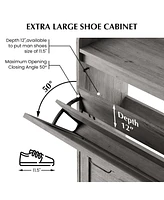 gaomon Shoe Cabinet with 2 Flip