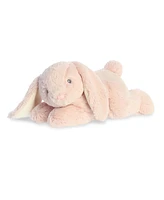 ebba Medium Musical! Bunny Dewey Playful Baby Plush Toy Rose 12"