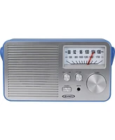 Jensen Mr-750BL Blue Portable Am/Fm Radio