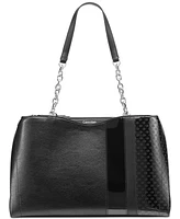 Calvin Klein Nova Chain-Handle Tote