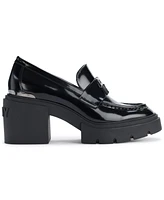 Dkny Women's Texas Heeled Platform Loafers