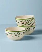 Lenox Holiday Melamine All Purpose Bowls, Set of 4