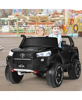 Hongge 212V Licensed Toyota Hilux Ride On Truck Car 2-Seater 4WD with Remote