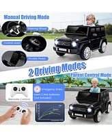 Hongge 12V Battery Powered Mercedes-Benz G500 Kids Ride-on Car