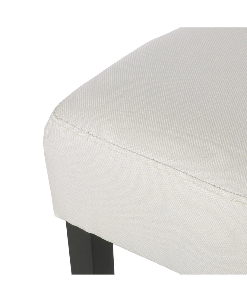 Streamdale Furniture Set Of 2, 26.75" Backless Leather Counter Height Barstool, Beige