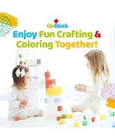 Co-Block Kproduct4u Curious Bpa-free Non-Toxic, Jelly Like Block Building Set for , 20 pieces - Multi