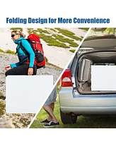 Sugift 6 Ft Portable Folding Camping Table with Carrying Handle for Picnic