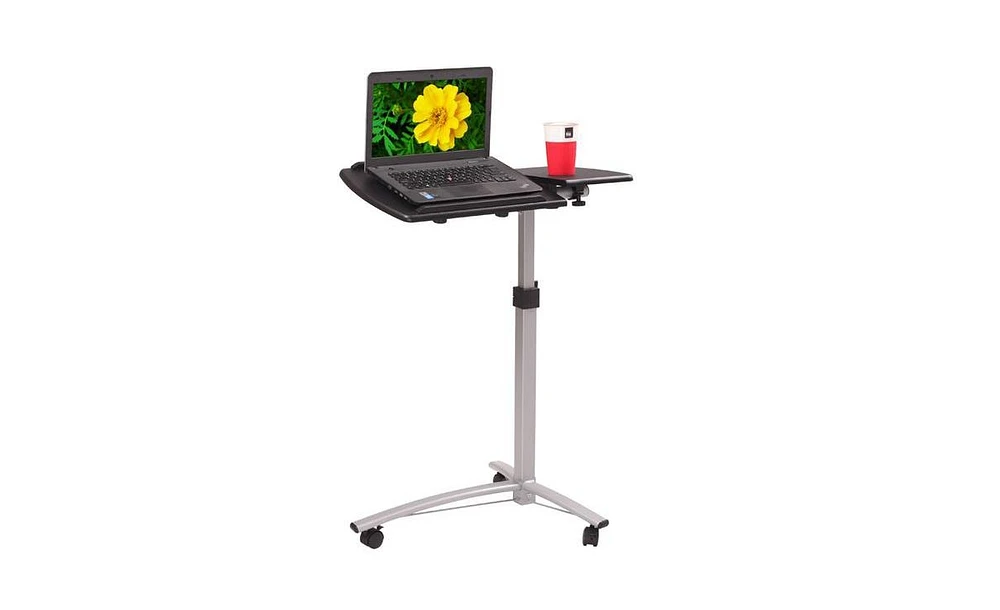 Slickblue Multifunctional Black Lifting Computer Desk for Home Use with Adjustable Height and Versatile Design