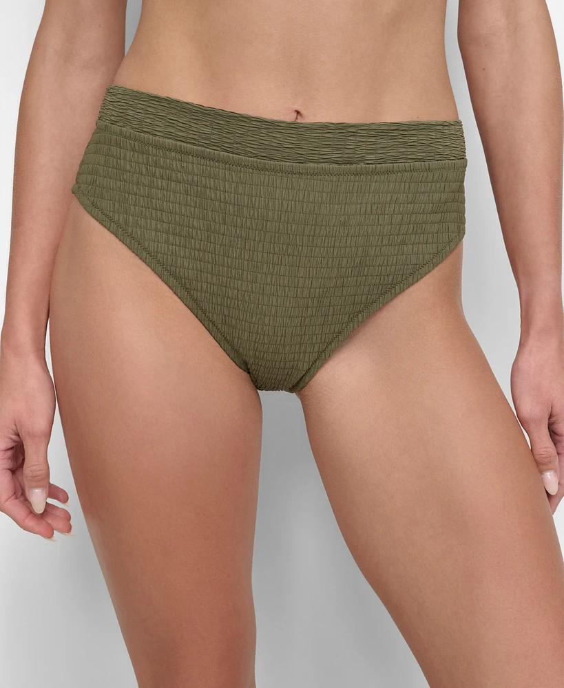 Dkny Women's High Waist Bikini Bottoms