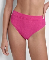 Dkny Women's High Waist Bikini Bottoms