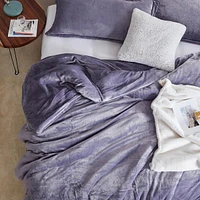 Coma Inducer Oversized Comforter Set - The Original Plush - Lavender Dusk , Queen