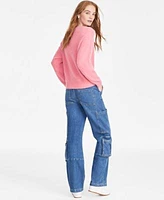 On 34th Boatneck Sweater Cargo Jeans Exclusively At Macys