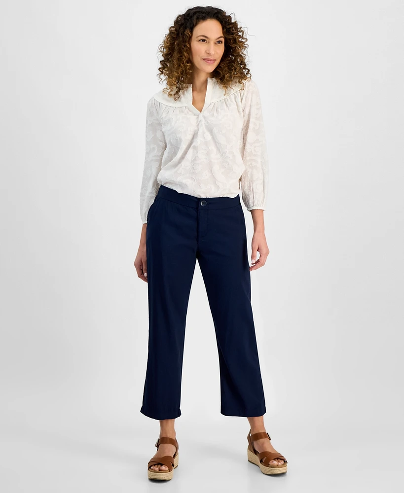 Style & Co Petite Soft Trousers, Exclusively at Macy's