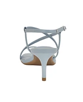 Calvin Klein Women's Ishaya Strappy Low Stiletto Sandals