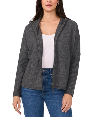 Vince Camuto Women's Full-Zip Sweater Hoodie