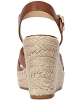 Lauren Ralph Women's Soffia Espadrille Wedge Sandals