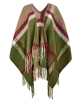 Radley London Fluffy Check Poncho