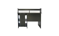 Slickblue Modern General Style Black E1 15MM Chipboard Computer Desk for Home Office Setup