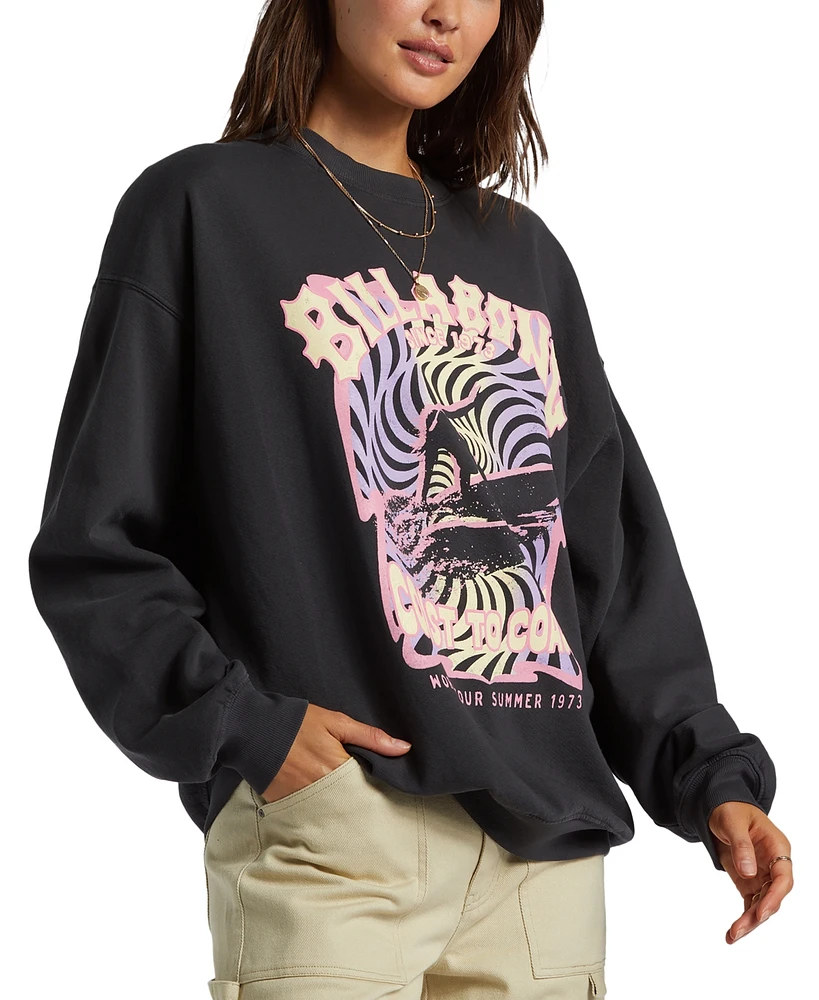 Billabong Juniors' Ride Crewneck Long-Sleeve Sweatshirt