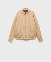 Mango Women's Oversized Bomber Jacket