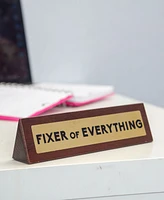 Boxer Gifts Fixer Of Everything Gag Warning Sign