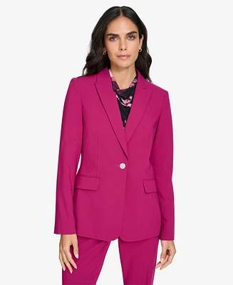 Calvin Klein Women's One-Button Blazer