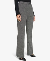 Calvin Klein Women's Mid-Rise Wide-Leg Pants