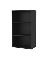 Fm Furniture Guadalupe Wall Cabinet in Melamine with Open Storage