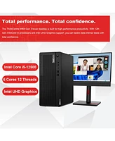 Lenovo ThinkCentre M80t Business Tower Desktop Intel Core i5 12500 8GB Ram Intel Uhd Graphics 256GB Ssd Storage Windows 11 Pro - Black