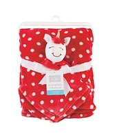 Hudson Baby Boys and Girls Blanket with Security