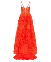 Milla Women's Tangere Tulle Ornament Maxi Dress