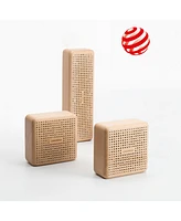 Decent Living Germany Beech Wooden Speaker R1 (Rectangle)