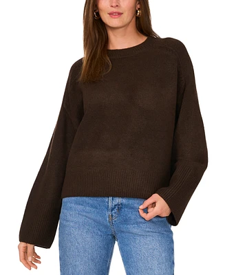 Vince Camuto Women's Crewneck Raglan-Sleeve Sweater