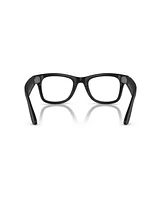 Ray-Ban Meta Wayfarer Unisex Photocromic Transition Ai Sunglasses, RW4006